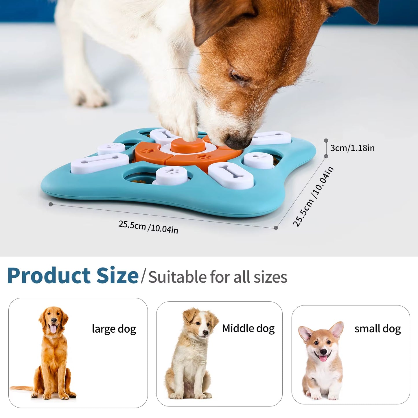 Interactive Pet Treat Puzzle Toys