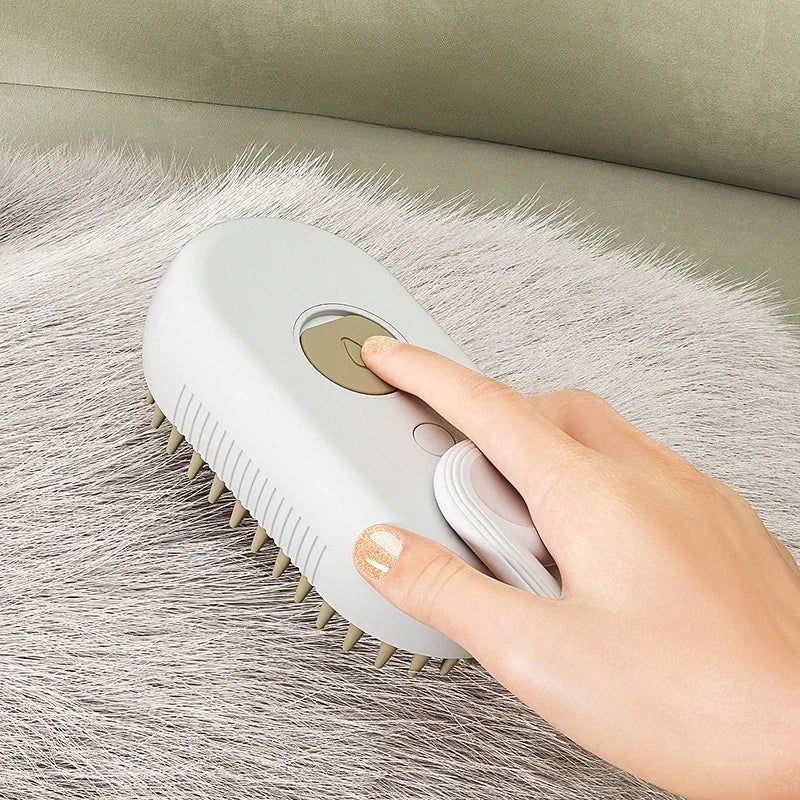 3 in 1 Pet Spray Massage Brush