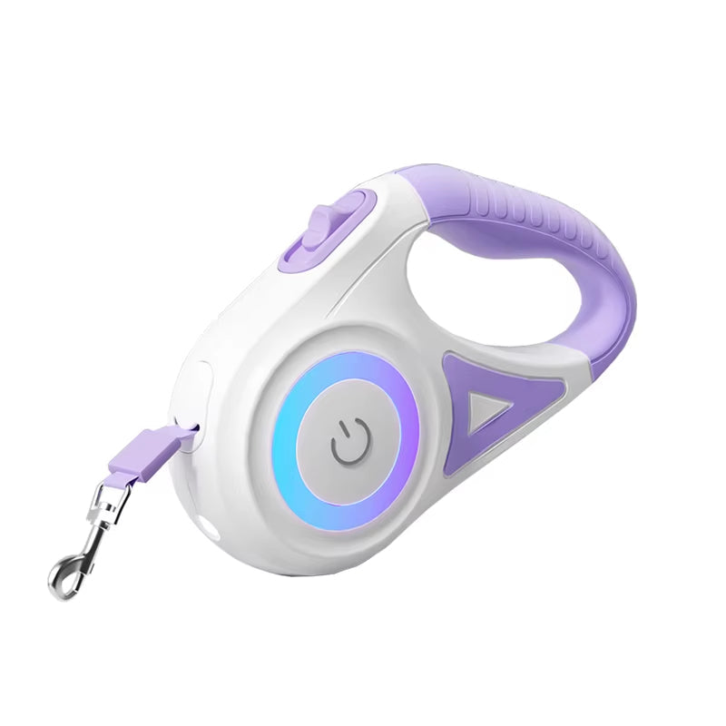 LED Retractable Pet Leash