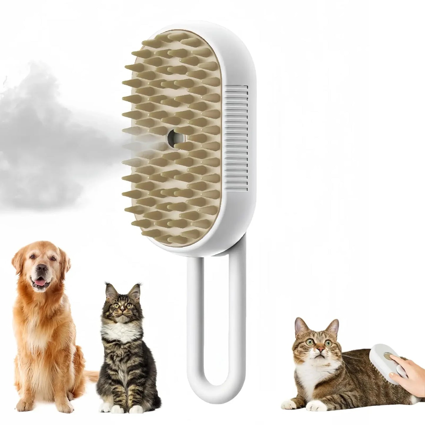 3 in 1 Pet Spray Massage Brush